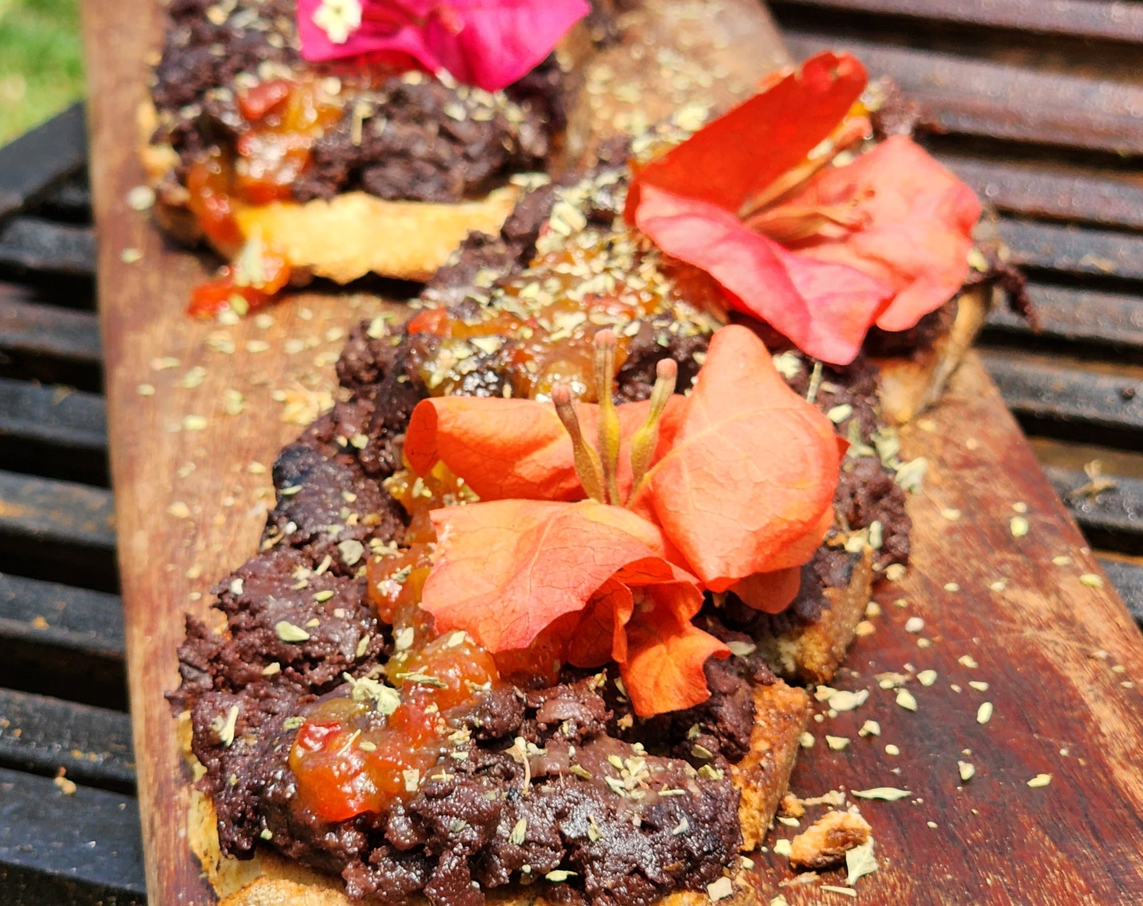 Bruschetta de Morcilla